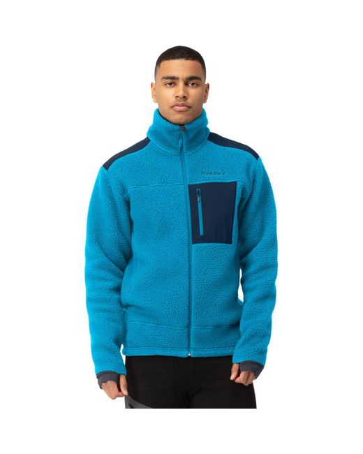 Norrøna Trollveggen Thermal Pro Fleece Jacket in Blue for Men | Lyst