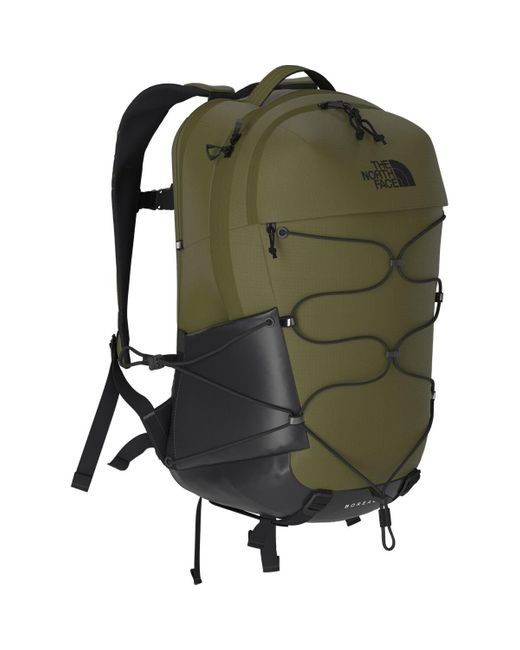 The North Face Green Borealis 28L Backpack Forest/Tnf