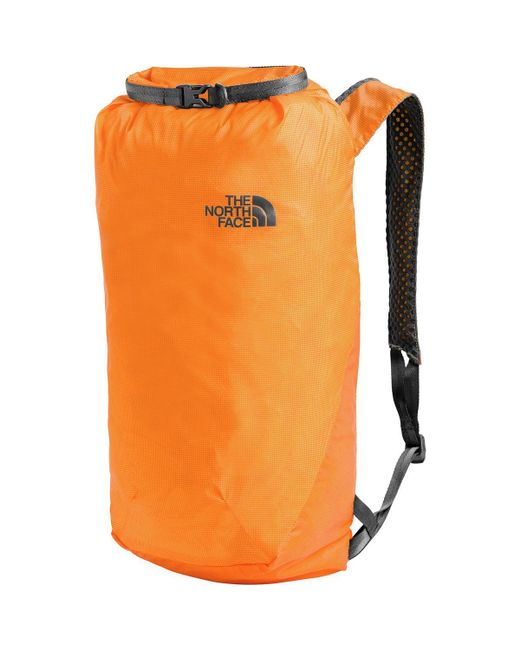 the north face flyweight rolltop backpack