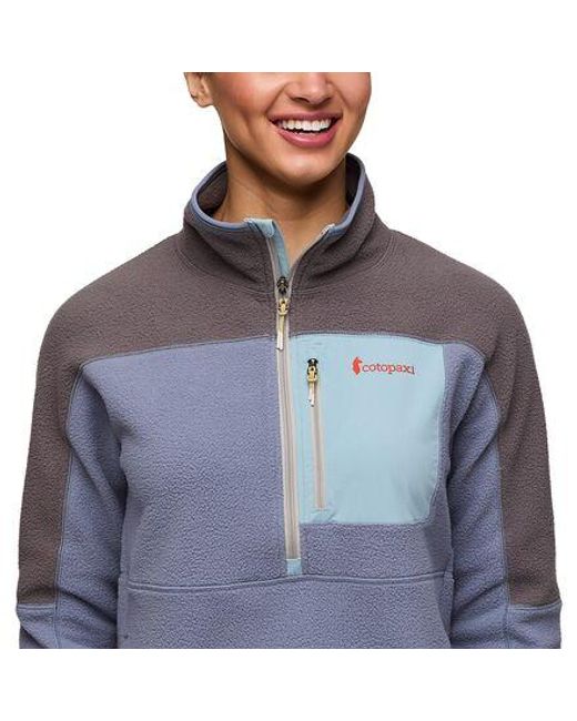 COTOPAXI Blue Abrazo Fleece 1/2-Zip Jacket