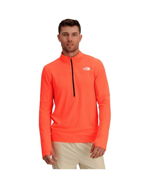 The North Face Red Sunriser 1/4-Zip Top
