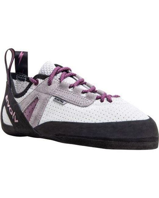 Evolv Blue Elektra Lace Climbing Shoe