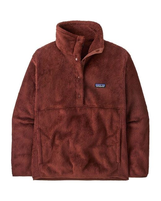 Patagonia Red Re-Tool Half Snap Pullover