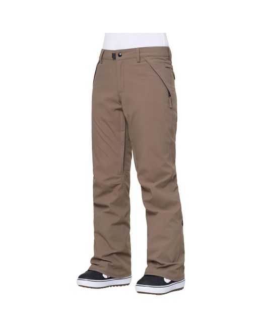 686 Brown Standard Pant