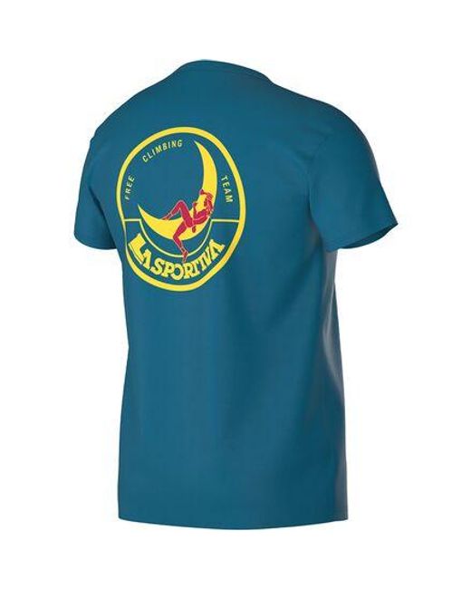 La Sportiva Blue Climbing On The Moon T-Shirt