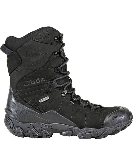Obōz Bridger 10in Insulated Bdry Boot in Black for Men Lyst