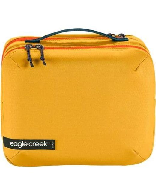 Eagle Creek Yellow Pack-It Reveal Trifold Toiletry Kit Sahara