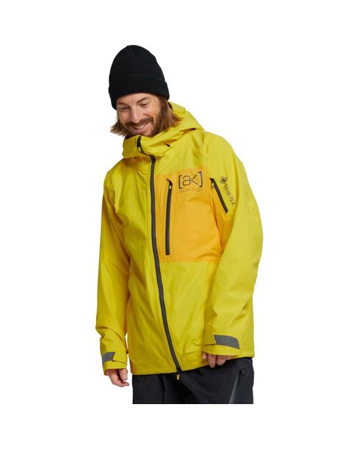 Burton Yellow Ak Gore-Tex Cyclic Jacket for men