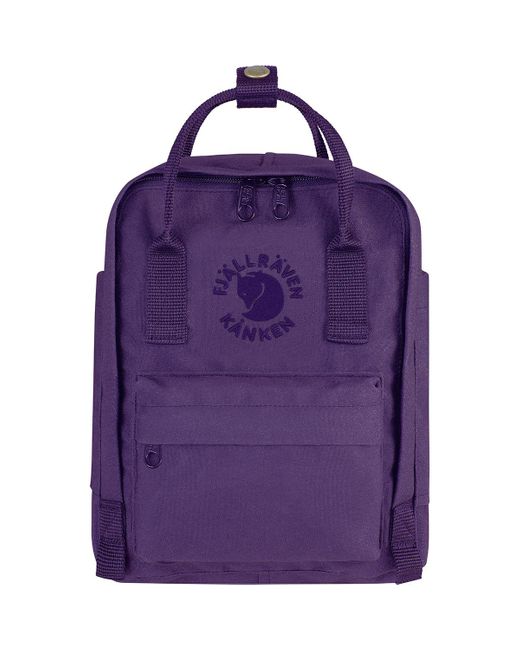 Fjallraven Purple Re-Kanken Mini 7L Backpack