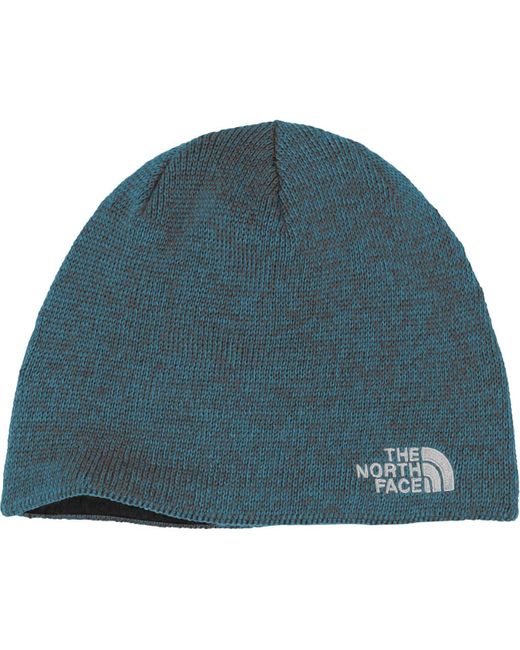 The North Face Green Jim Beanie Prussian Heather
