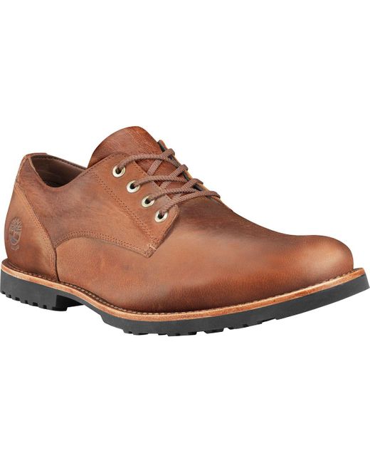 Timberland Brown Kendrick Plain Toe Waterproof Oxford Shoe for men