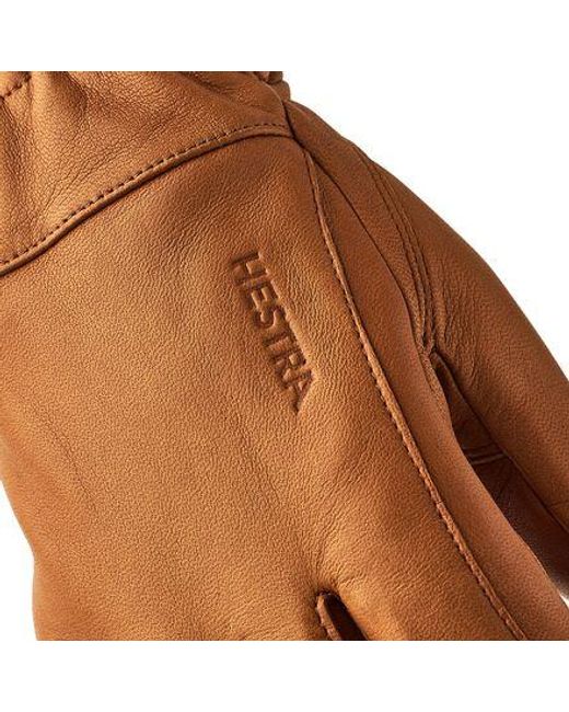 Hestra Brown Idre Wool Glove