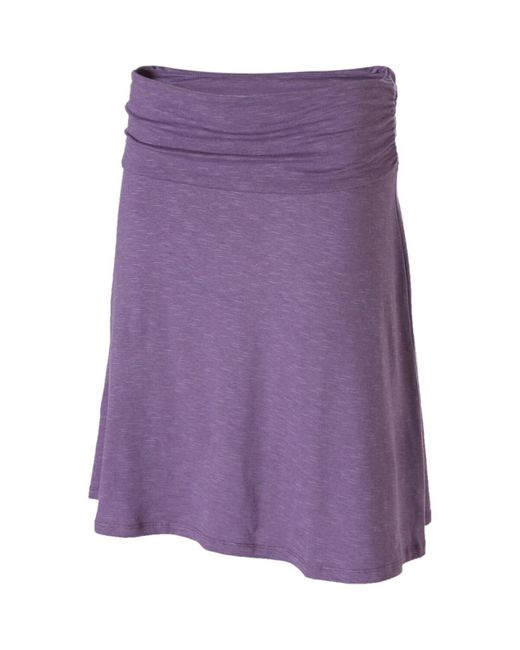Toad&Co Purple Chaka Skirt