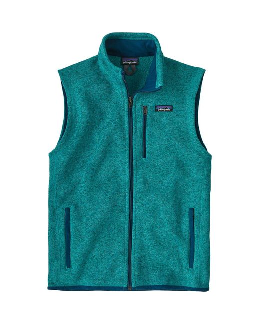 Patagonia Blue Better Sweater Fleece Vest for men