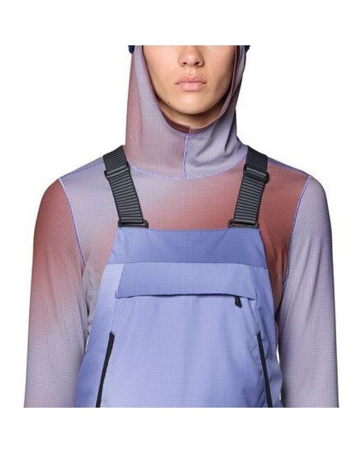 Mountain Hardwear Blue Firefall Bib Pant