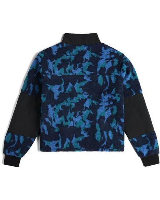 Topo Blue Summit Rise Full-Zip Jacket