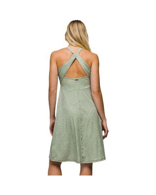 Prana Green Jewel Lake Summer Dress