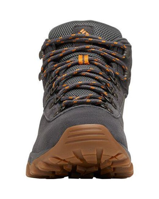 Columbia Multicolor Newton Ridge Plus Ii Suede Waterproof Waterproof Hiking Boot, Elk, Mountain Red, 10.5 Regular Us for men