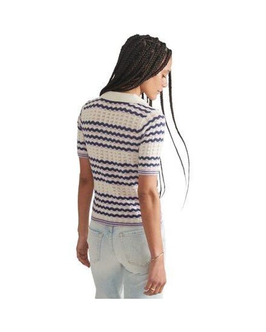 Marine Layer Multicolor Spencer Polo Sweater