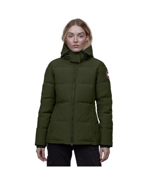 Canada Goose Fur Chelsea Down Parka in Military Green (Green) | Lyst
