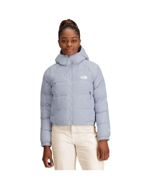 The North Face Hydrenalite Hooded Down Puffer Jacket in Natural