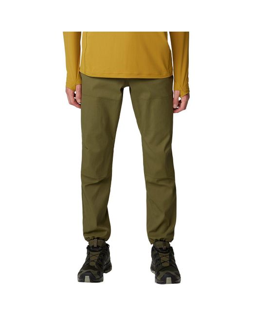 Mountain Hardwear Green Ap Active Crossover Pant for men