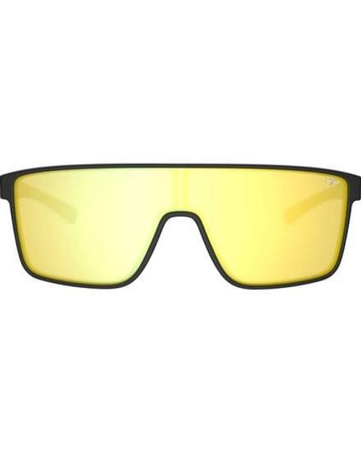 Tifosi Optics Brown Sanctum Sunglasses Matte/Smoke Mirror