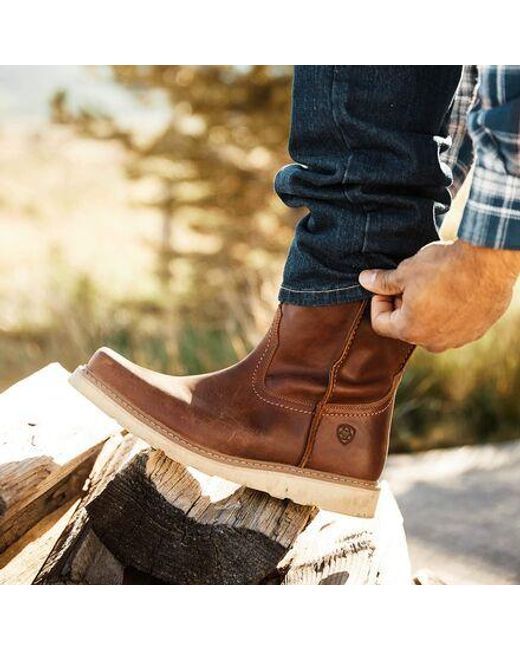 Ariat Brown Rambler Recon Western Boot for men