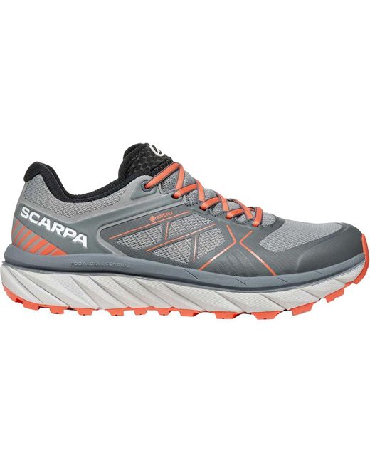 SCARPA Spin Infinity Gtx Trail Running Shoe in Gray Lyst