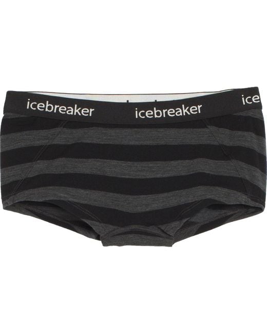 Icebreaker Black Sprite Hot Pant
