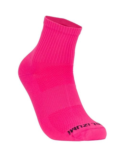 Pearl Izumi Pink Transfer 4In Sock