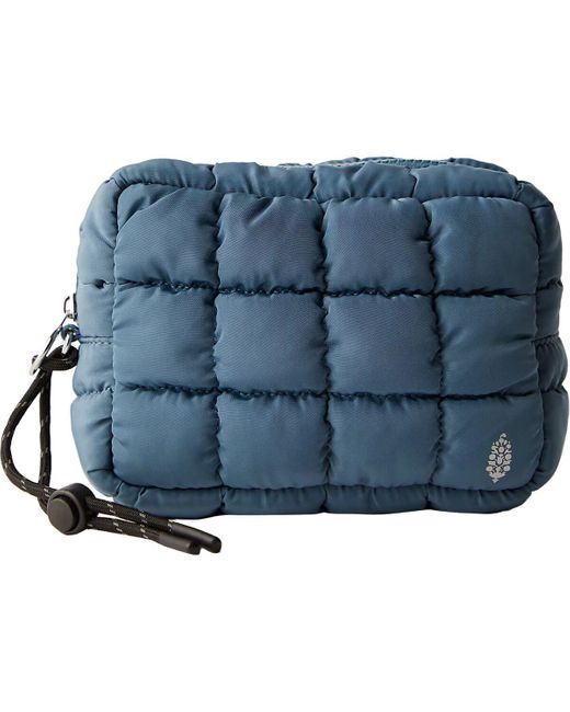 Fp Movement Blue Quilted Mini Case