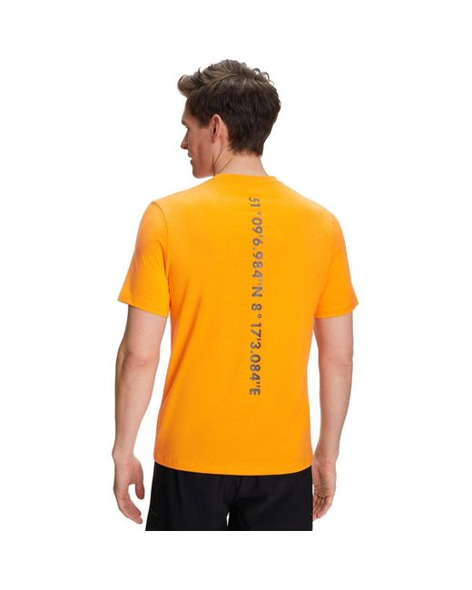 Falke Orange Tk Lightweight Shirt