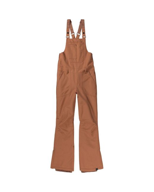 Roxy Brown Rideout Technical Snow Bib Pants