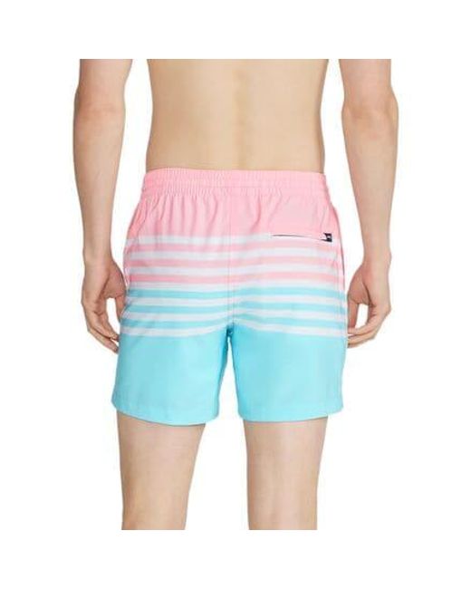Chubbies Blue Classic Lined 5.5In Swim Trunk for men