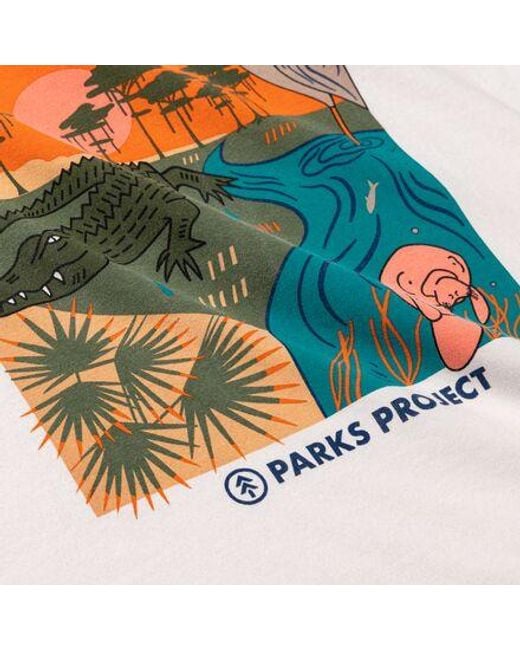 Parks Project White Everglades Tour Relaxed T-Shirt