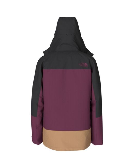 The North Face Thermoball Eco Snow Triclimate Jacket in Purple for Men |  Lyst