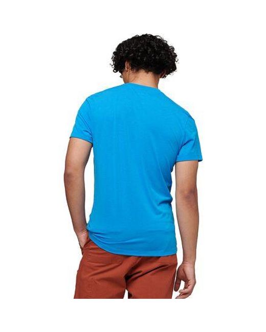 COTOPAXI Blue Paseo Travel Pocket T-Shirt