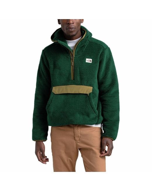 The North Face Green Campshire Pullover Hoodie for men