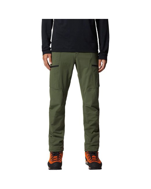 Mountain Hardwear Green Chockstone Alpine Pant for men