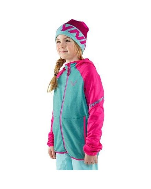 Dynafit Pink Youngstar Polartec Hooded Jacket