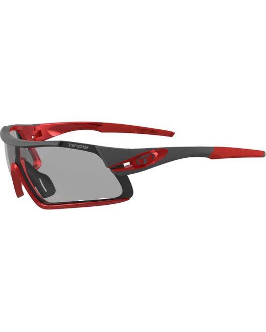 Tifosi Optics Red Davos Sunglasses Race/Smoke Reader +1.5