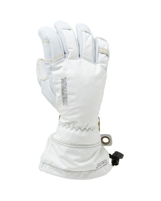 Hestra White Army Leather Gore-Tex Glove