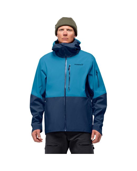 Norrøna Lofoten Gore-tex Jacket in Blue for Men | Lyst