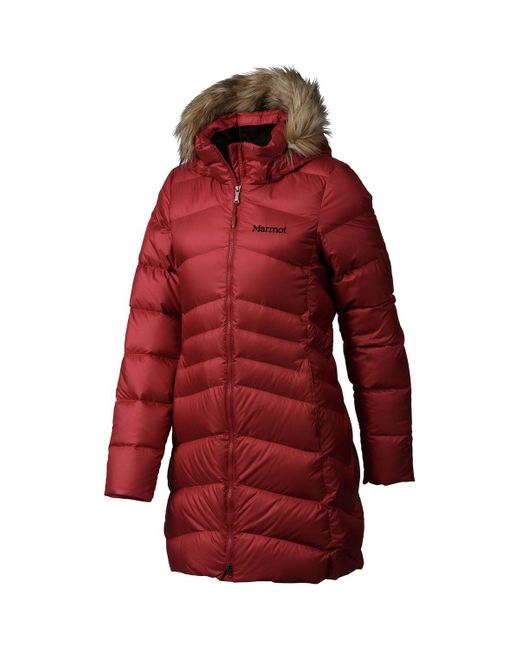 Marmot Red Montreal Down Coat