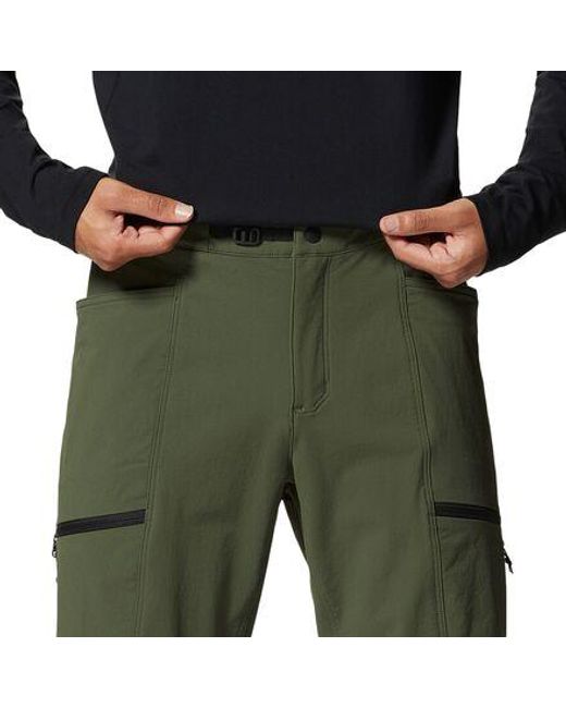 Mountain Hardwear Green Chockstone Alpine Pant for men