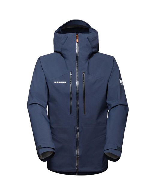 Mammut Taiss Hs Hooded Jacket in Blue for Men | Lyst