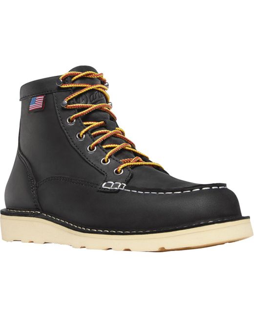 Bull run top moc toe black