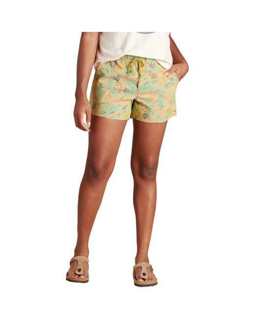 Toad&Co Yellow Boundless Short