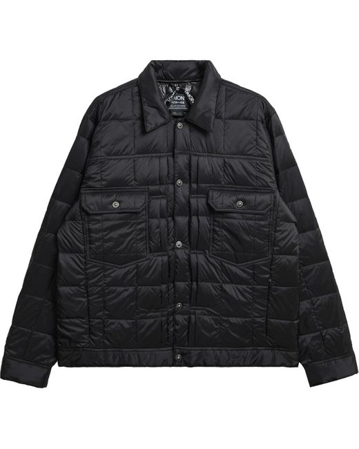 Taion Down Work Jacket in Black for Men Lyst